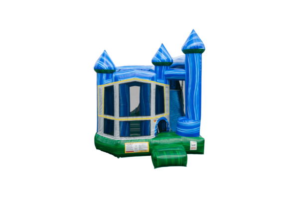 Backyard Combo Module Castle Blue Crush