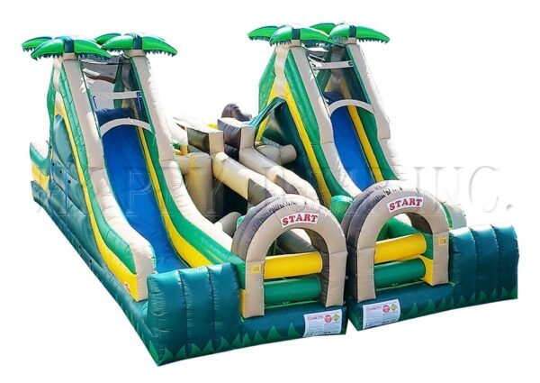 Tropical Dual Lap Obstacle Challenge